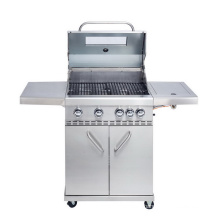 4+1 Brennergas BBQ Grill große Kapazität 3-5 Personen Keramik Camping BBQ Grill tragbarer OEM begrüßt